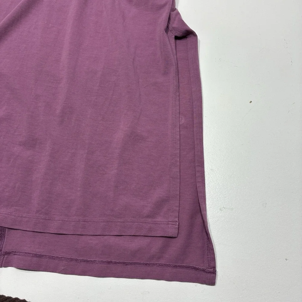 Lululemon‎ All Yours Tank Maxi Dress Pima Cotton Sleeveless Purple Size 10